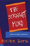 Cover of 'The Straight Mind' by Monique Wittig