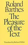 Cover of 'The Pleasure of the Text' by Roland Barthes