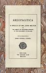Cover of 'Areopagitica' by John Milton