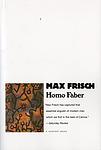 Cover of 'Homo Faber' by Max Frisch