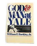 Cover of 'God and Man at Yale' by William F. Buckley, Jr