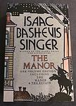Cover of 'The Manor' by Isaac Bashevis Singer