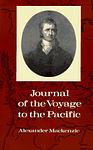 Cover of 'Journal of the Voyage to the Pacific' by Alexander Mackenzie