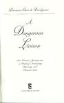 Cover of 'Dangerous Liaison' by Pierre Choderlos de Laclos