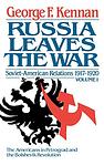 Cover of 'Russia Leaves the War' by George F. Kennan