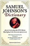 Cover of 'A Dictionary of the English Language' by Samuel Johnson