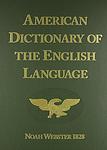 Cover of 'Webster's Dictionary' by Noah Webster