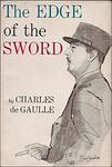 Cover of 'The Edge of the Sword' by Charles De Gaulle