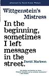 Cover of 'Wittgenstein's Mistress' by David Markson