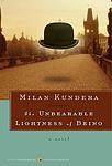 Cover of 'The Unbearable Lightness of Being' by Milan Kundera